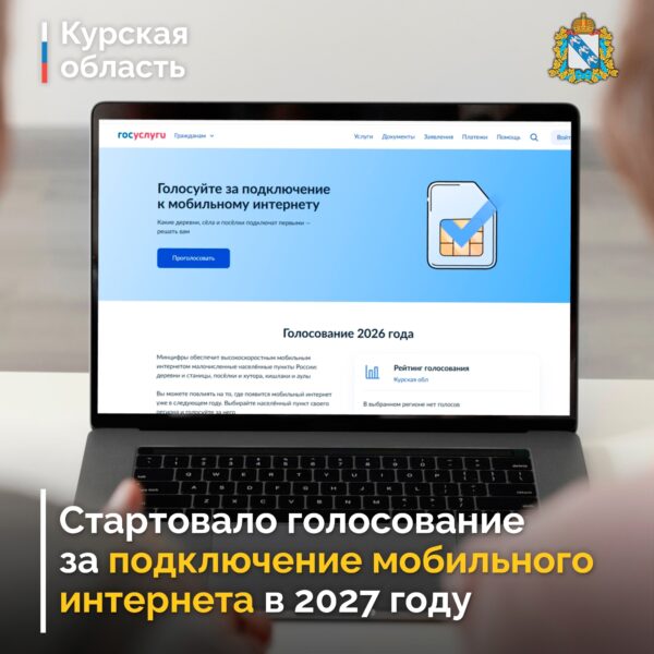 На портале Госуслуг стартовало голосование, от результатов которого зависит, где в 2027 году Минцифры России в приоритетном порядке проведет высокоскоростной мобильный интернет.