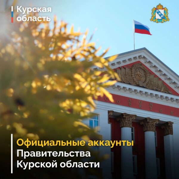 🔔 Напоминаем об официальных аккаунтах Правительства Курской области в социальных сетях и мессенджерах:
