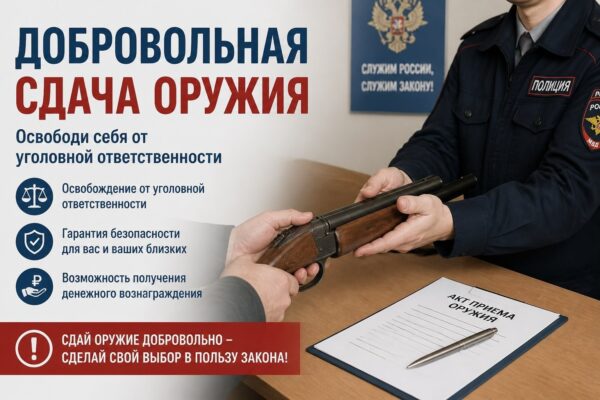 Сдай оружие – получи деньги